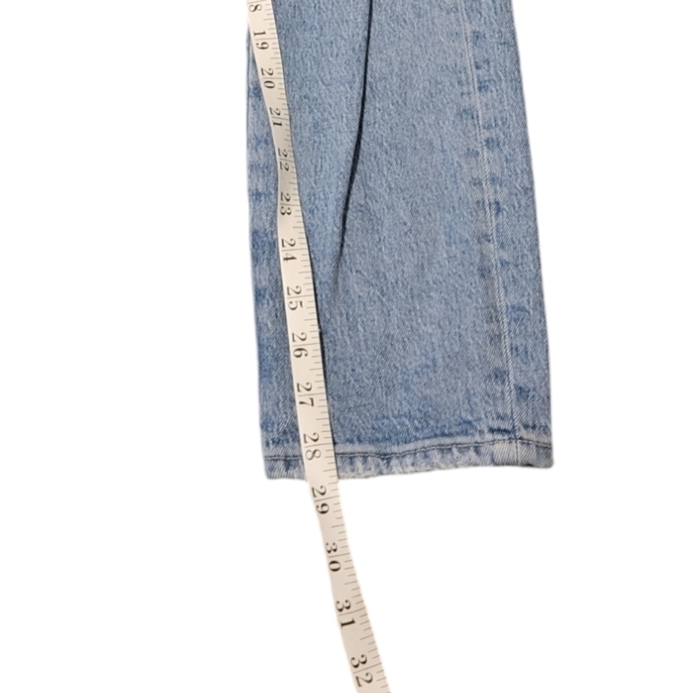 Rollas Miller Mid-High Rise Slim Jean Women's Size 27 Distressed Knee High Rise - Picture 9 of 10